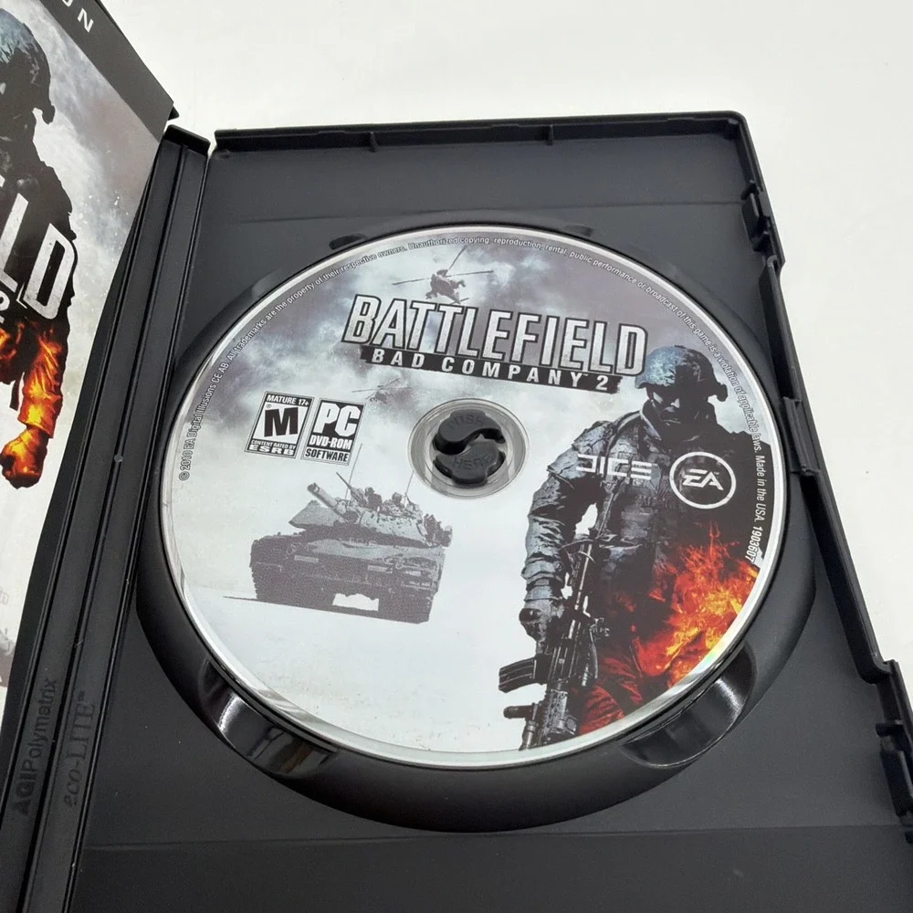 Battlefield: Bad Company 2 (PC, 2010) Limited Edition CIB
